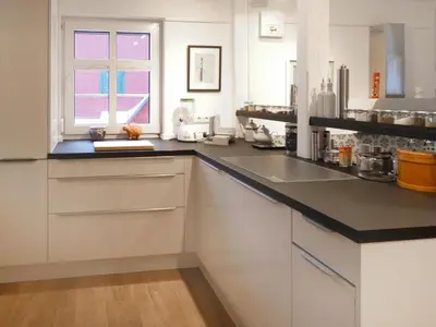 Küche/Küchenzeile in der Unterkunft Holiday Home Grenzenlos by Interhome