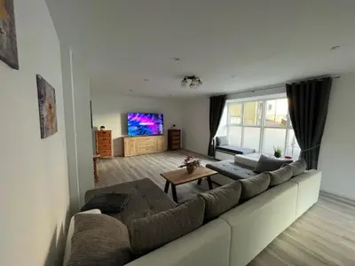 TV/Unterhaltungsangebot in der Unterkunft Schlossblick