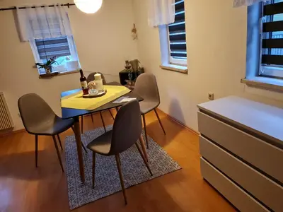 Ein Bett oder Betten in einem Zimmer der Unterkunft Haus Steindöbra