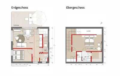 Grundriss der Unterkunft Chalet Resort Seenland