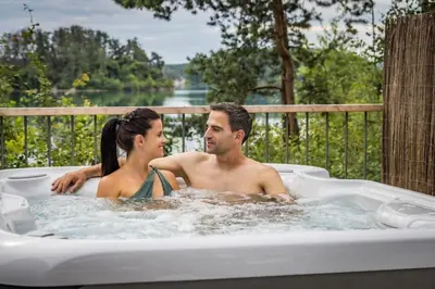 Gäste, die in der Unterkunft Chalet Resort Seenland übernachten