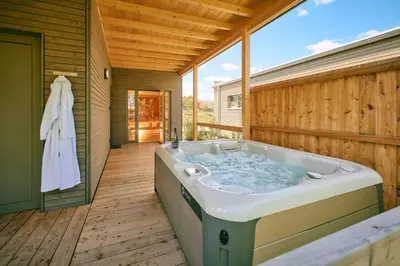 Grundriss der Unterkunft Chalet Resort Seenland