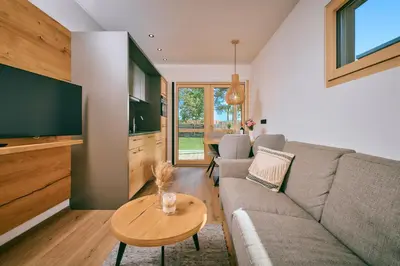 TV/Unterhaltungsangebot in der Unterkunft Chalet Resort Seenland