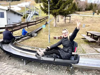 Gäste, die in der Unterkunft Chalet & Apart Fichtelberger Blick übernachten