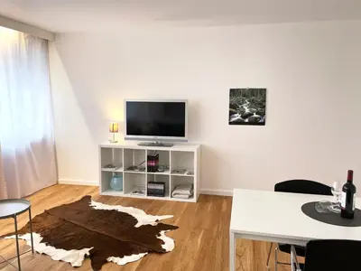 TV/Unterhaltungsangebot in der Unterkunft Hej - Wohnen charmant & zentral in Weiden