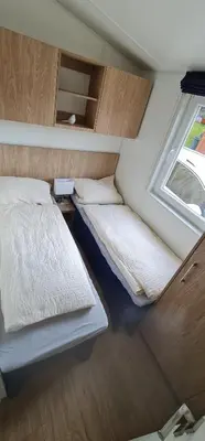 Ein Bett oder Betten in einem Zimmer der Unterkunft Haus Chios