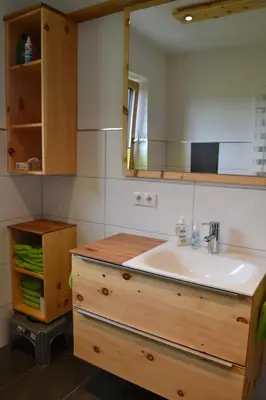 Grundriss der Unterkunft Zirbenholzwohnung Lochau