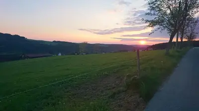 Naturlandschaft in der Nähe der Ferienwohnung