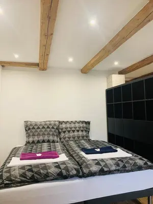Ein Bett oder Betten in einem Zimmer der Unterkunft Studio-Apartments Boulevard