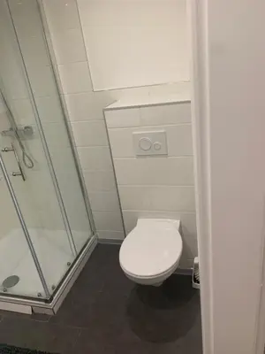Ein Badezimmer in der Unterkunft Studio-Apartments Boulevard