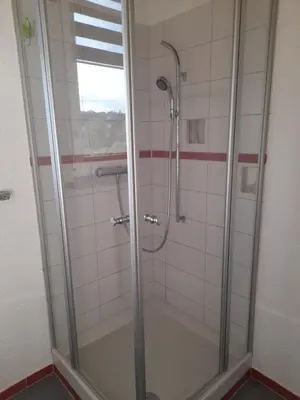 Ein Badezimmer in der Unterkunft Haus Guttenberg