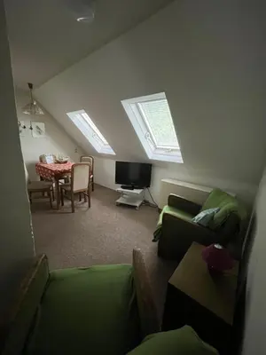 TV/Unterhaltungsangebot in der Unterkunft Ferienwohnung Schlossberg 3