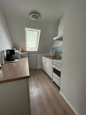 Küche/Küchenzeile in der Unterkunft Ferienwohnung Schlossberg 3