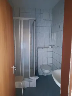 Ein Badezimmer in der Unterkunft Landhotel Jägerhof Bischofsgrün