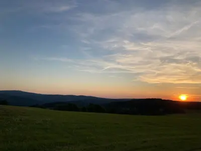 Naturlandschaft in der Nähe des Ferienhauses