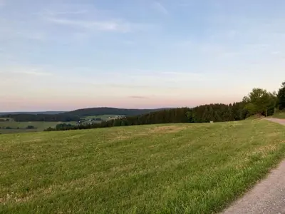 Naturlandschaft in der Nähe des Ferienhauses