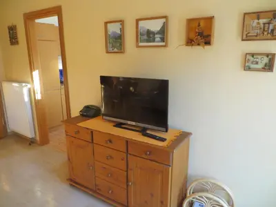 TV/Unterhaltungsangebot in der Unterkunft Ferienwohnung Teubner