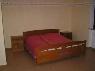 Ein Bett oder Betten in einem Zimmer der Unterkunft Domizil
