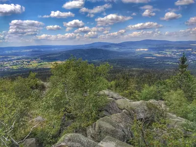 Naturlandschaft in der Nähe der Ferienwohnung