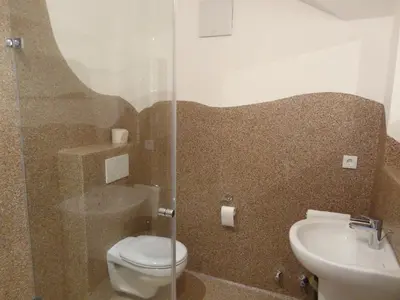 Ein Badezimmer in der Unterkunft Gasthof Reif