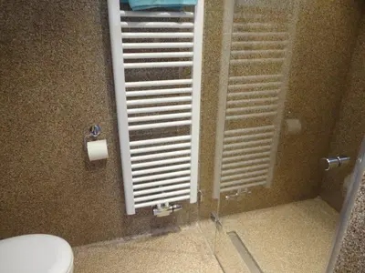 Ein Badezimmer in der Unterkunft Gasthof Reif