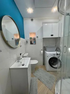 Ein Badezimmer in der Unterkunft Apartment 55 I Cental Hof I WiFi I TV