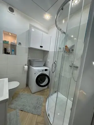 Ein Badezimmer in der Unterkunft Apartment 55 I Cental Hof I WiFi I TV