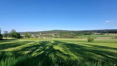 Naturlandschaft in der Nähe des Ferienhauses