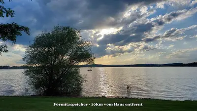 Naturlandschaft in der Nähe des Ferienhauses