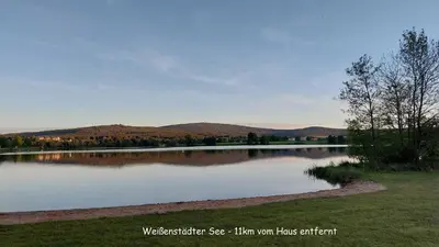 Naturlandschaft in der Nähe des Ferienhauses
