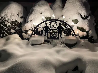 Zum Geigenmüller im Winter