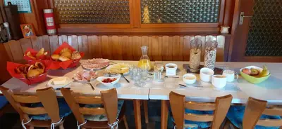 Essen im Bed & Breakfast oder in der Nähe