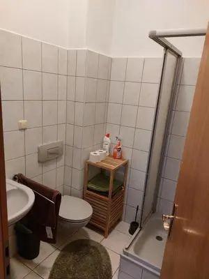 Ein Badezimmer in der Unterkunft Wacker