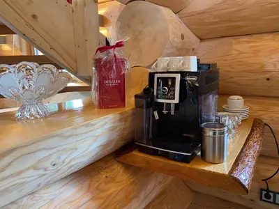 Küche/Küchenzeile in der Unterkunft Waldstein Chalet