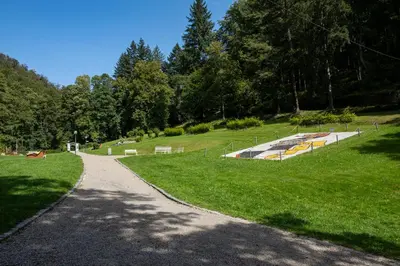 Naturlandschaft in der Nähe der Ferienwohnung