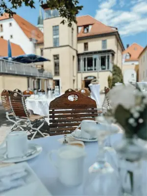 Das Gebäude in dem sich das Hotel befindet