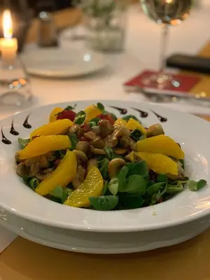 Essen im Hotel oder in der Nähe