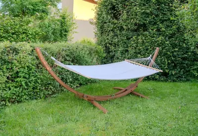 Ein Garten an der Unterkunft Ferienwohnung Hyggelig