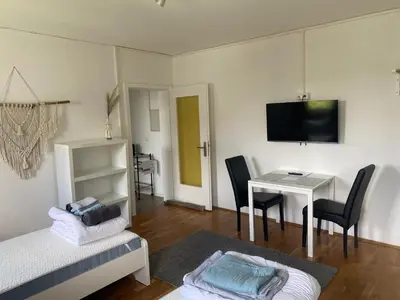 TV/Unterhaltungsangebot in der Unterkunft Apartmenthaus Selbitz