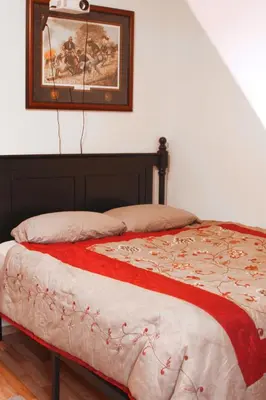 Ein Bett oder Betten in einem Zimmer der Unterkunft American Ease Apartments - Hahnbach, Vilseck, Weiden