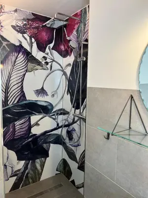 Ein Badezimmer in der Unterkunft Apartment Siegfried