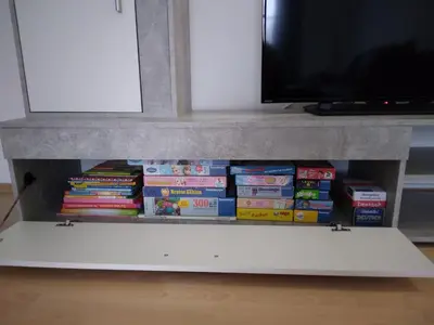 TV/Unterhaltungsangebot in der Unterkunft Ferienwohnung mit Balkon