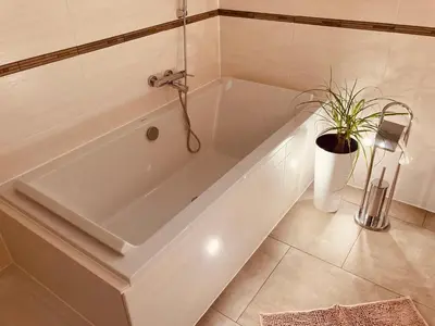 Ein Badezimmer in der Unterkunft Schiller Apartment