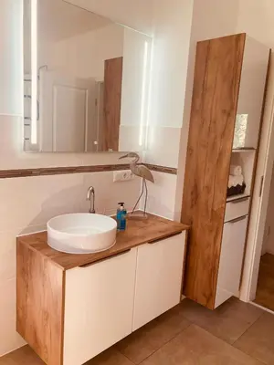 Ein Badezimmer in der Unterkunft Schiller Apartment