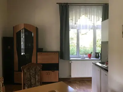 Küche/Küchenzeile in der Unterkunft Ferienwohnung in Villa