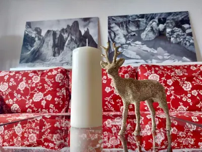 Grundriss der Unterkunft Ferienwohnungen Zauberberg, Schneehase & Glitzerhirsch