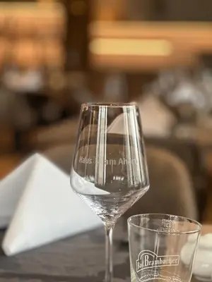 Getränke in der Unterkunft Hotel Haus am Ahorn