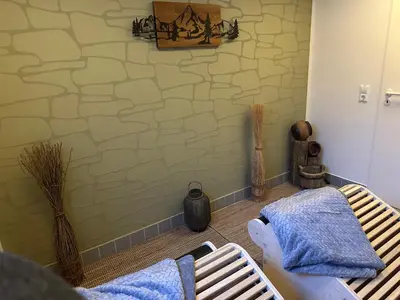 Ein Bett oder Betten in einem Zimmer der Unterkunft Hotel Haus am Ahorn