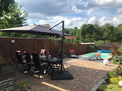Der Swimmingpool an oder in der Nähe von APARTMENT SONNE Reusa