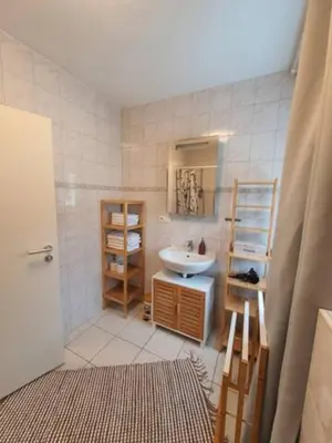 Ein Bett oder Betten in einem Zimmer der Unterkunft Geräumige Wohnungen Zentrumsnah Schwandorf